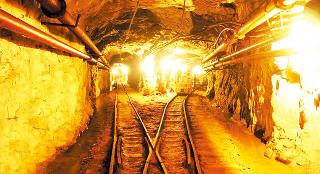 Light rail used in major mines